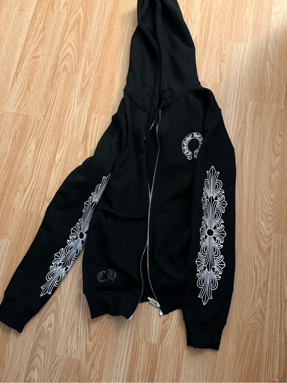 1to1 Chrome hearts zip up